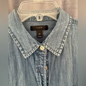 J. Crew Light Blue Denim Shirt